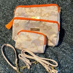 JuJuBe 3 pouch camo set